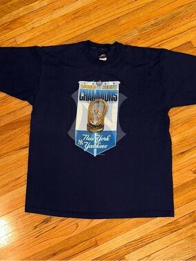 Vintage 1999 New York Yankees World Series Champions Pro Player T-Shirt